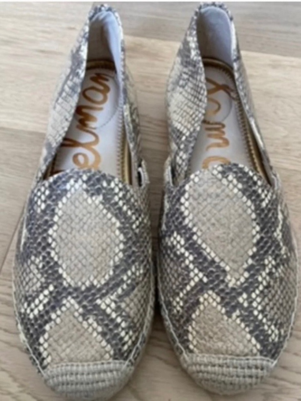 Sam Edelman Snake Print Fall Espadrilles